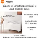 Xiaomi Mi Smart Space Heater S Akıllı Elektrikli Isıtıcı + Xiaomi Baskül Hediye - 1500 W