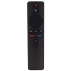 Xiaomı Mi TV Stick/MI Box 4S 4K için uzaktan kumanda, Xiaomı Mi TV Stick için Bluetooth ve sesli kumandalı yedek uzaktan kumanda BYCONNERS BC-308F +