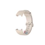 Xiaomi Mi Watch Lite 2 ile Uyumlu Klasik Silikon Kordon Akıllı Saat Bileklik Kordonu Krem
