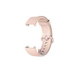 Xiaomi Mi Watch Lite 2 ile Uyumlu Klasik Silikon Kordon Akıllı Saat Bileklik Kordonu Pembe