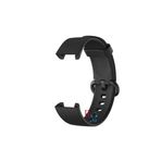 Xiaomi Mi Watch Lite 2 ile Uyumlu Klasik Silikon Kordon Akıllı Saat Bileklik Kordonu Siyah