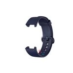 Xiaomi Mi Watch Lite ile Uyumlu Klasik Silikon Kordon Akıllı Saat Bileklik Kordonu Lacivert