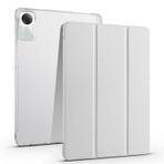 Xiaomi Pad 6S Pro 12.4 inç 2024 ile Uyumlu Şeffaf Tablet Kılıf, TPU İnce Kapak Otomatik Uyandırma/Uyku Akıllı Hafif Koruyucu Kılıf w/Kalem Tutucu Darbeye Dayanıklı Kılıf. Gri