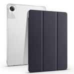 Xiaomi Pad 6S Pro 12.4 inç 2024 ile Uyumlu Şeffaf Tablet Kılıf, TPU İnce Kapak Otomatik Uyandırma/Uyku Akıllı Hafif Koruyucu Kılıf w/Kalem Tutucu Darbeye Dayanıklı Kılıf. Siyah
