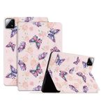 Xiaomi Pad 6S Pro 12.4 inç 2024 PU Deri Flip Standı Manyetik Cüzdan Sevimli Boyama Kılıfı LSHDPB ile uyumlu/Yedek (1)
