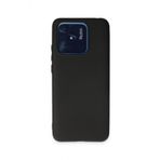 Xiaomi Poco C40 Kılıf Yumuşak Dokulu Silikon - Siyah