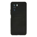 Xiaomi Poco F3 Kılıf Kelvin Kartvizitli Şık Silikon Kılıf