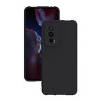 Xiaomi Poco F5 Pro İle Uyumlu Kılıf Kamera Korumalı Silikon Ruber Arka Kapak Siyah