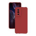 Xiaomi Poco F5 Pro Kılıf Kamera Korumalı Silikon Rubber Arka Kapak Kırmızı