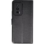 Xiaomi Poco F5 Pro Kılıf Trend S Plus Kapaklı Kılıf - Siyah