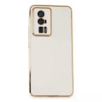 Xiaomi Poco F5 Pro Uyumlu Kılıf Volet Silikon - Beyaz