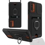 Xiaomi Poco M3 Kilif Zuma Kartvizitli Ipli Silikon Kilif