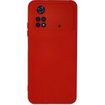 Xiaomi Poco M4 Pro 4g Kılıf Nano Içi Kadife Silikon - KIRMIZI-(5796)