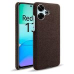 Xiaomi POCO M6 4G ile uyumlu kılıf,Kanvas Desenli,Ultra İnce Koruyucu Kılıf Yumuşak Tutuşlu, Şok Emici ve Çizilmeye Karşı Dayanıklı Kumaş Tasarımı-Beown