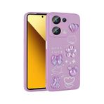Xiaomi Poco M6 Pro 4G Kilif Kabartma Figurlu Parlak Toys Silikon Kapak
