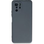 Xiaomi Poco X3 Gt Kılıf Nano Içi Kadife Silikon - Gri - 1 - Renkli