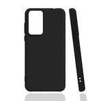 Xiaomi Poco X3 GT uyumlu Kılıf Mat Soft Esnek Biye Silikon T18390 - Siyah