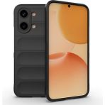 Xiaomi Poco X8 Pro Max Kılıf Kolay Tutum Sağlayan Yapılı ve Içi Kadife Dolgulu Tpu Premium Silikon Kapak Rcv/etnik - Siyah