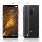 Xiaomi Pocophone F1 Kılıf Şeffaf Silikon Hibrit Case