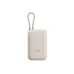 Xiaomi Power Bank 10000 Mah 2,5W (Dahili Kablolu) Krem Rengi