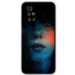 Xiaomi Redmi 10 Karanlık Kadın Baskılı Uyumlu Silikon Kılıf