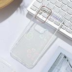 Xiaomi Redmi 10 Kılıf Zore Sidney Desenli Parlayan Fosforlu Kılıf Flower No3
