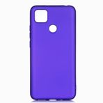 Xiaomi Redmi 10A ile uyumlu Kılıf Soft Mat Premier Case Kapak Saks Mavi