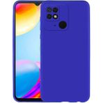 Xiaomi Redmi 10C Kılıf Btbm Premier Silikon Kapak-Saks Mavi