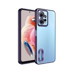 Xiaomi Redmi 12 Kilif Hole Lazer Silikon Kapak