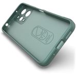 Xiaomi Redmi 12 Kılıf Optimum Lens Çerçeveli Silikon Kapak