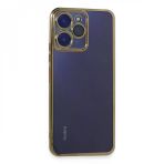 Xiaomi Redmi 12 Kılıf Razer Lensli Silikon - Gold