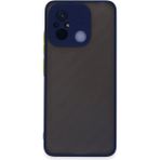 Xiaomi Redmi 12C Kılıf Montreal Silikon Kapak - Lacivert - Renkli