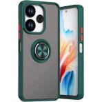 Xiaomi Redmi 13 4g Kılıf Montreal Yüzüklü Silikon Kapak - Yeşil - Renkli