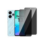 Xiaomi Redmi 13 Hayalet Ekran Koruyucu Cam 5d Parlak Privacy Sert Cam Tam Kaplar Tempered Glas Gizli