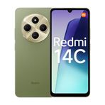 Xiaomi Redmi 14C 8GB 256GB Yeşil, Android Akıllı Telefon, 2.0GHz, 6,9 inç ekran, 50MP AI çift kamera, 5160 mAH pil, 18 W hızlı şarj (İngiltere Versiyonu + 2 Yıl Garanti)