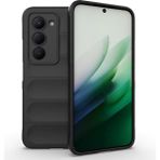 Xiaomi Redmi 15 Kılıf Kolay Tutum Sağlayan Yapılı ve Içi Kadife Dolgulu Tpu Premium Silikon Kapak Rcv/etnik - Siyah - Xiaomi Redmi 16