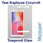 Xiaomi Redmi 6A Temperli Ekran Koruyucu Uyumlu Kırılmaz Cam