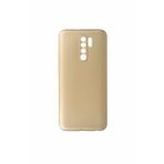 Xiaomi Redmi 9 Premium Silikon Kılıf Gold