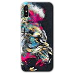 Xiaomi Redmi 9A Colorfull Aslan Baskılı Uyumlu Silikon Kılıf