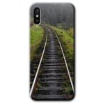 Xiaomi Redmi 9A Tren Yolu Baskılı Uyumlu Silikon Kılıf