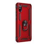 Xiaomi Redmi 9A Yüzüklü Tank Kılıf Bordo