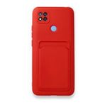 Xiaomi Redmi 9C Kelvin Kartvizitli Silikon - Kırmızı Kılıf