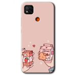 Xiaomi Redmi 9C Meyveli Süt Baskılı Uyumlu Silikon Kılıf