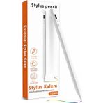 Xiaomi Redmi Mi Pad 8/7/6/5/2/pro/se ile Uyumlu Stylus Dokunmatik Tablet Kalemi Beyaz