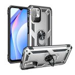 Xiaomi Redmi Note 10 5g Kılıf Yüzüklü Magnetic Antişok Korumalı Silikon Kapak