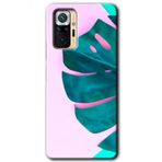 Xiaomi Redmi Note 10 Pro 3D Yaprak Baskılı Uyumlu Silikon Kılıf