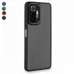 Xiaomi Redmi Note 10 Pro 4g Kılıf Freya Lazer Lens Kamera Çerçeveli Silikon Kapak