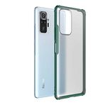 Xiaomi Redmi Note 10 Pro ile uyumlu Kılıf Mat Volks Case Koyu Yeşil