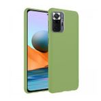 Xiaomi Redmi Note 10 Pro Ince Mat Silikon Kılıf - Yeşil