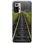 Xiaomi Redmi Note 10 Pro Tren Yolu Baskılı Uyumlu Silikon Kılıf